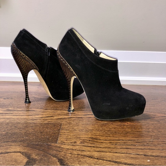 💠 Brian Atwood Platform Ankle Boot - Picture 3 of 9